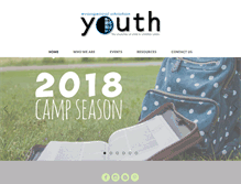 Tablet Screenshot of cccuyouth.org